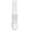 Ekena Millwork Kennewick Architectural Grade PVC Gable Bracket, 60"W x 35"H x 6"D x 6"F, 14/12 Pitch GBP060X35X0606KEN00 - alternate 2